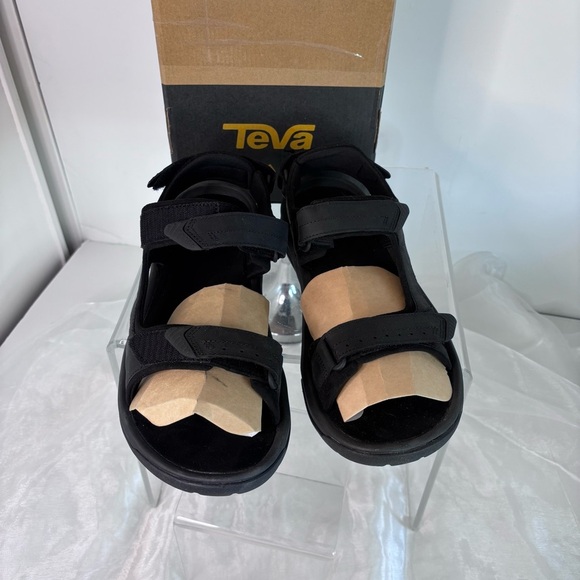 Teva Men's Langdon Sandal Sport, True Black, 13 - Picture 5 of 7